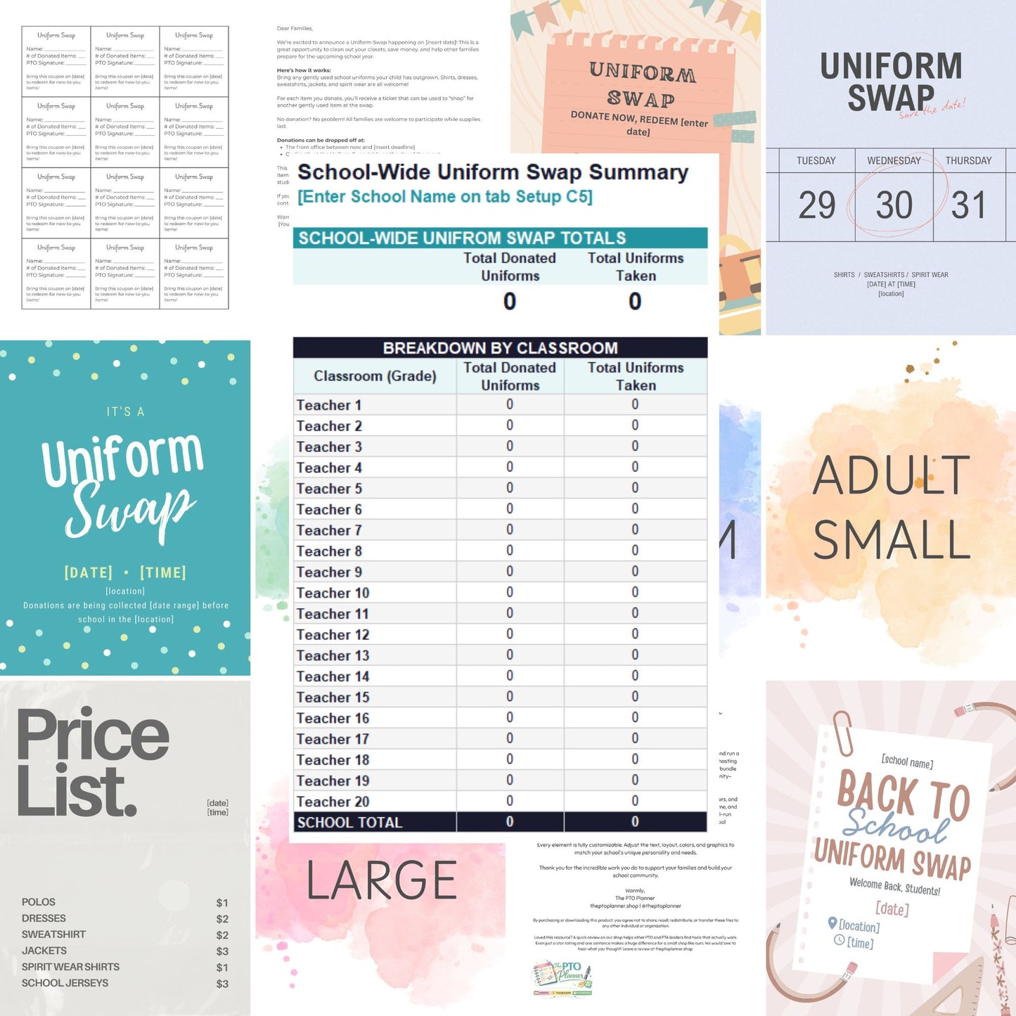 Uniform Swap Guide. A Step-by-Step Plan for PTOs and PTAs