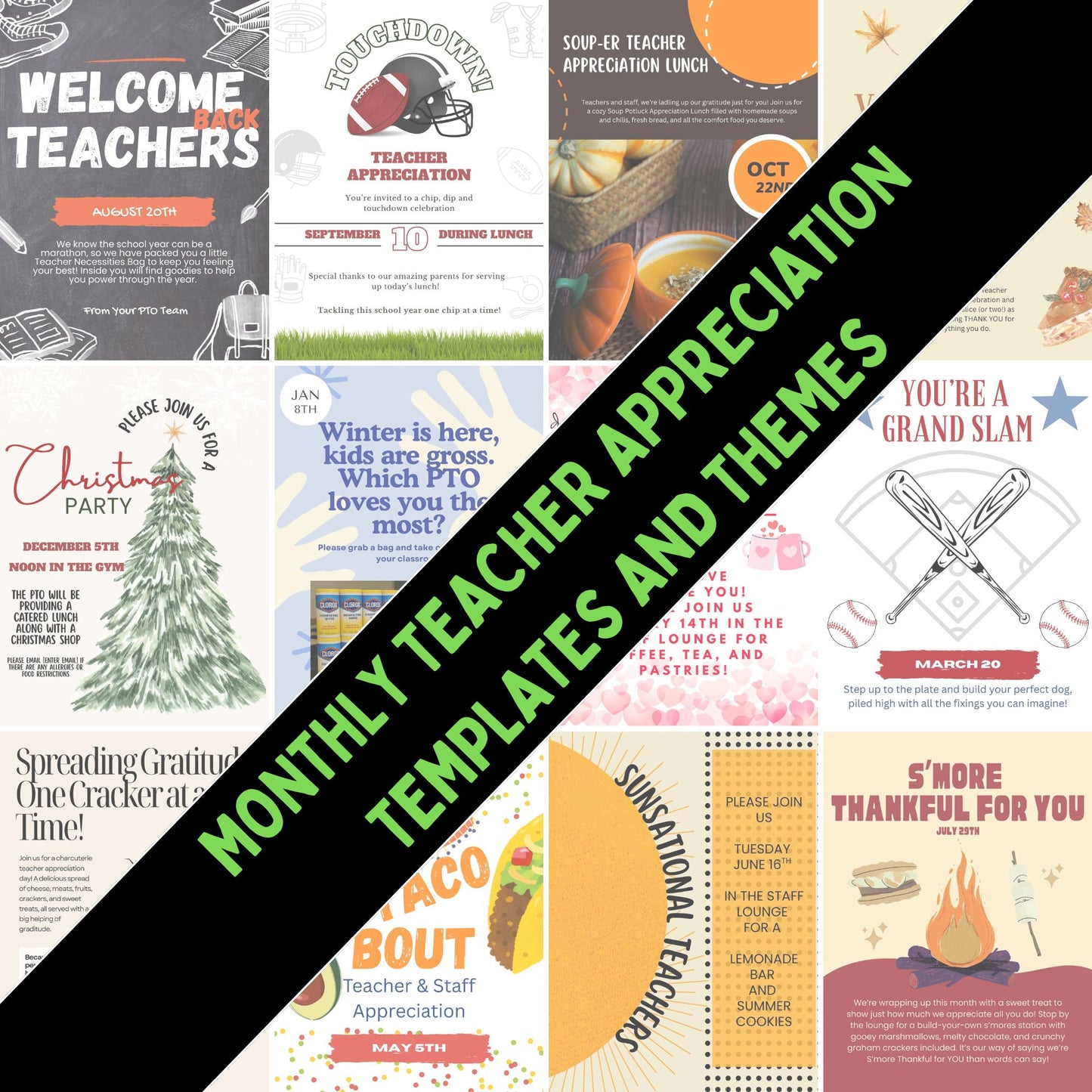 Teacher Appreciation Bundle