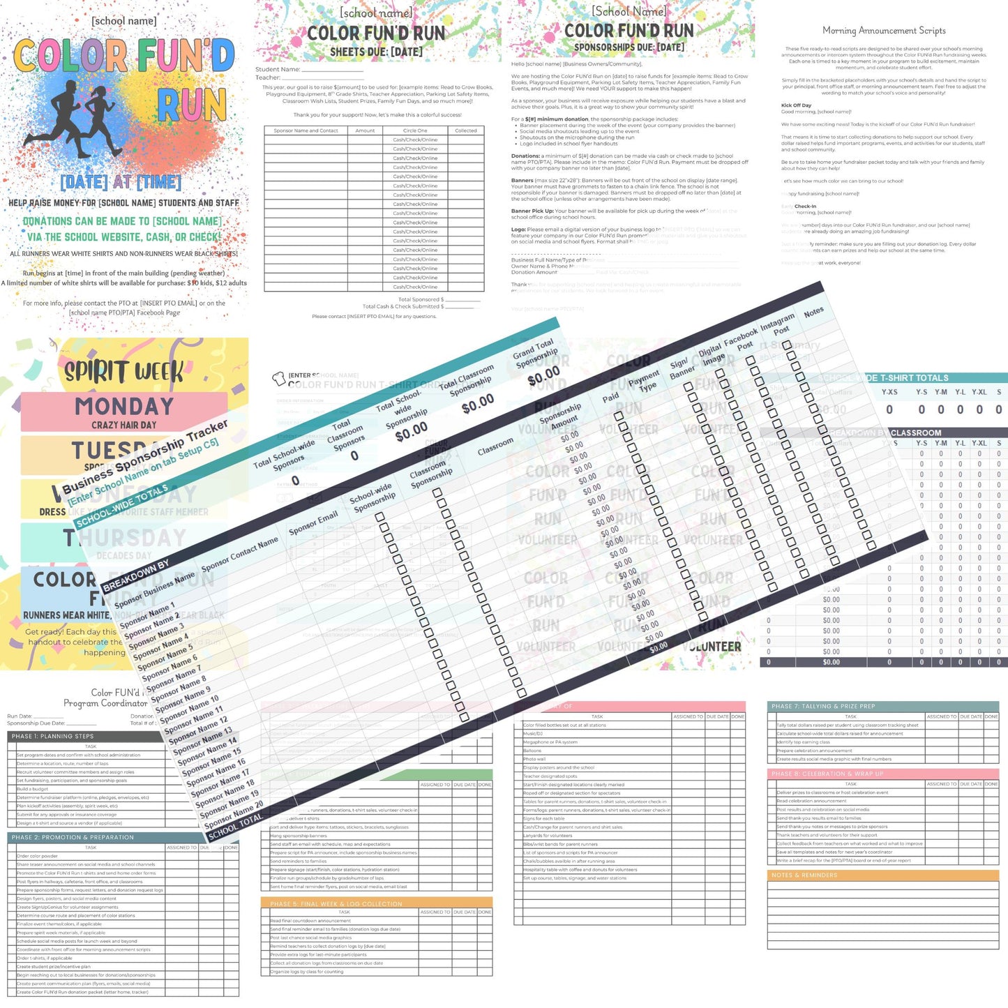 Splash, Dash and Raise Cash! Your Step by Step Guide to a Successful Color FUN'd Run