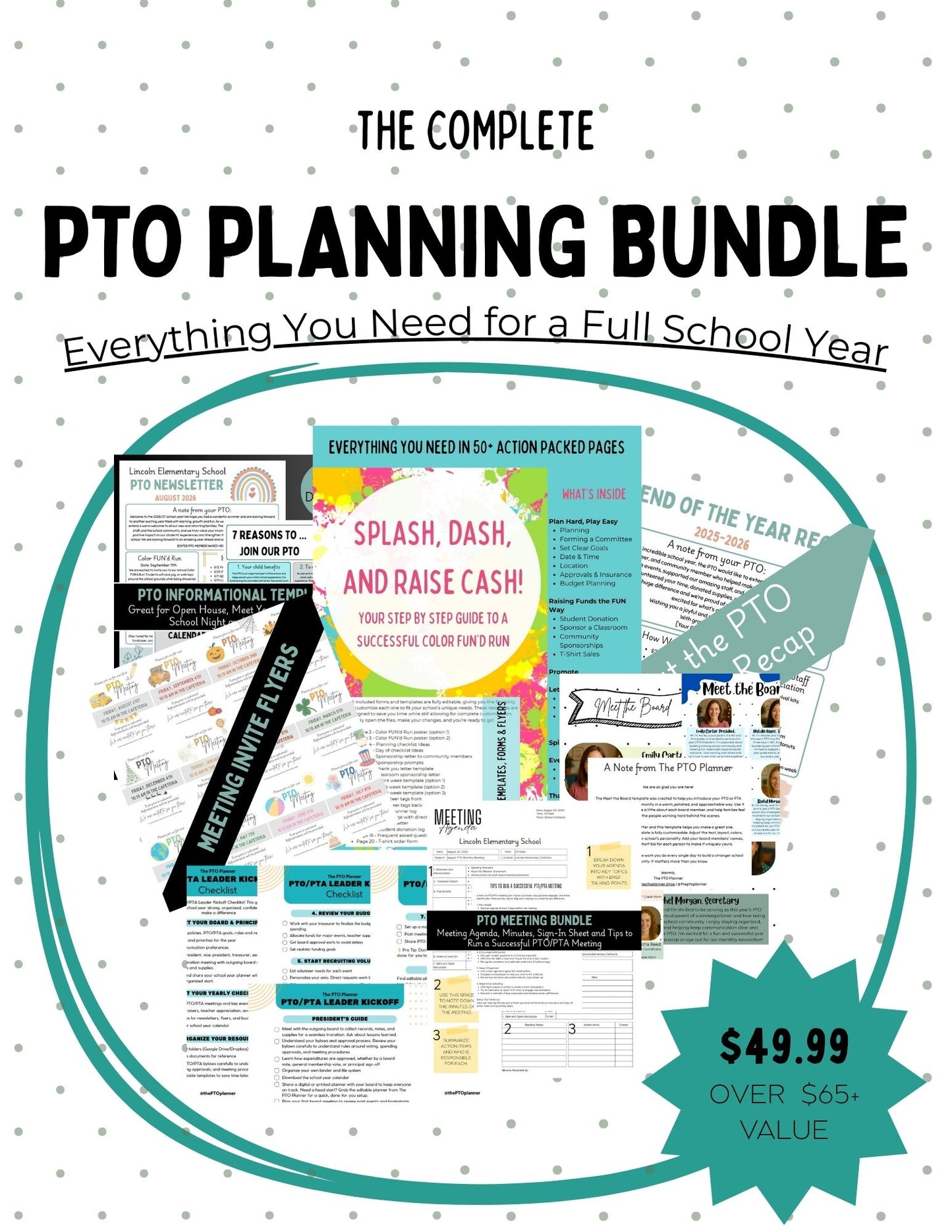 The Complete PTO Planning Bundle. Everything You Need for a Full School Year